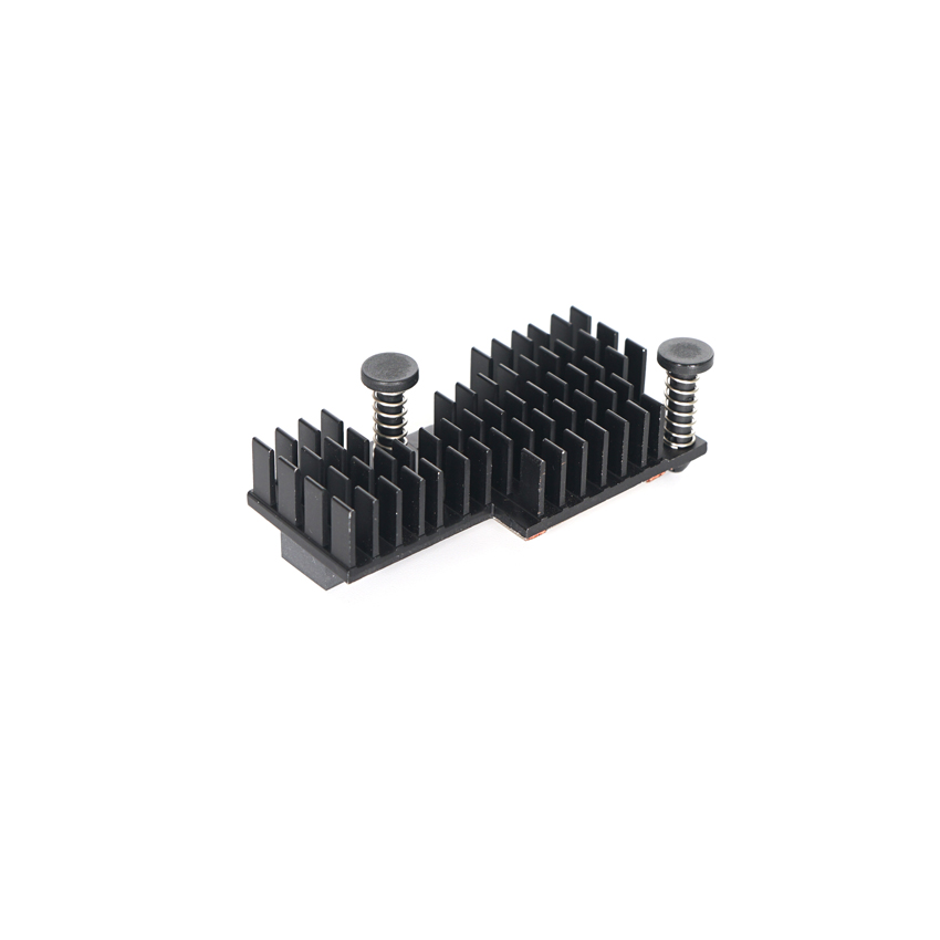 Cross Cut extruded aluminum heatsinks